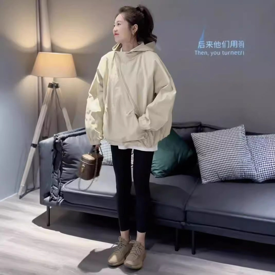 Women's Thin Breathable Outdoor Jacket - Classic Style Windbreaker - DropOnline.co