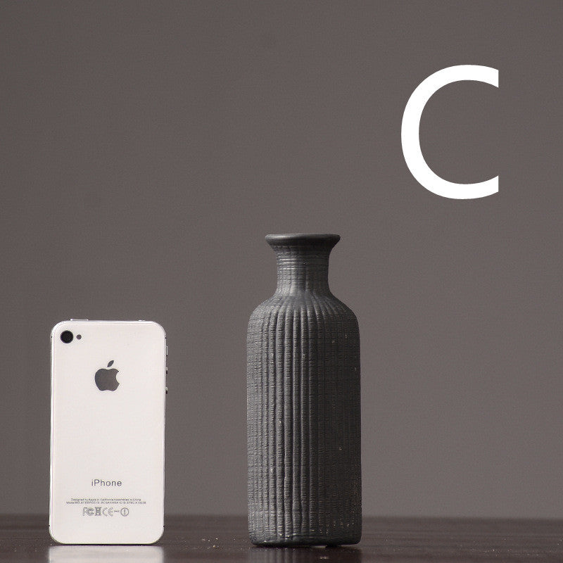 Ceramic Dried Flower Vase Decoration Home Decoration - DropOnline.co