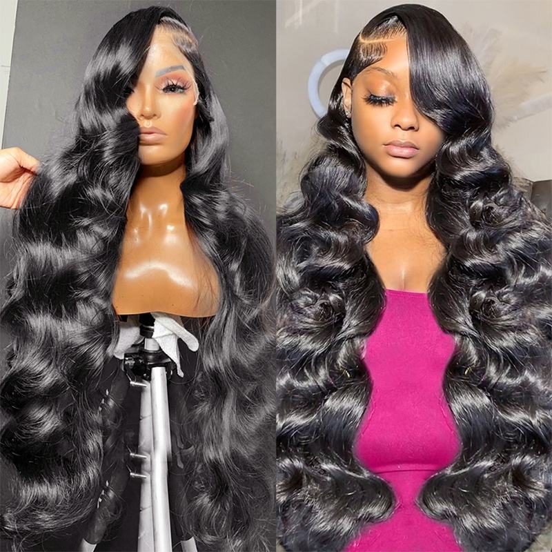 Wig Human Hair Body Wave Lace Front Wigs Wholesale Glueless Hd Lace Frontal Wigs For Black Women - DropOnline.co