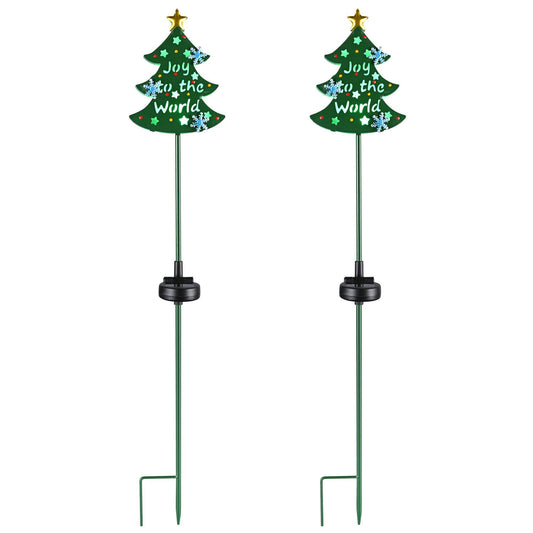 Christmas Tree Solar Light - Eco-Friendly Outdoor Garden Decoration - DropOnline.co