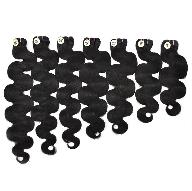Hot Sale 2025 Brazilian Body Bo Raw Human Hair Extension Affordable Bundle Weave Customizable Factory Direct - DropOnline.co