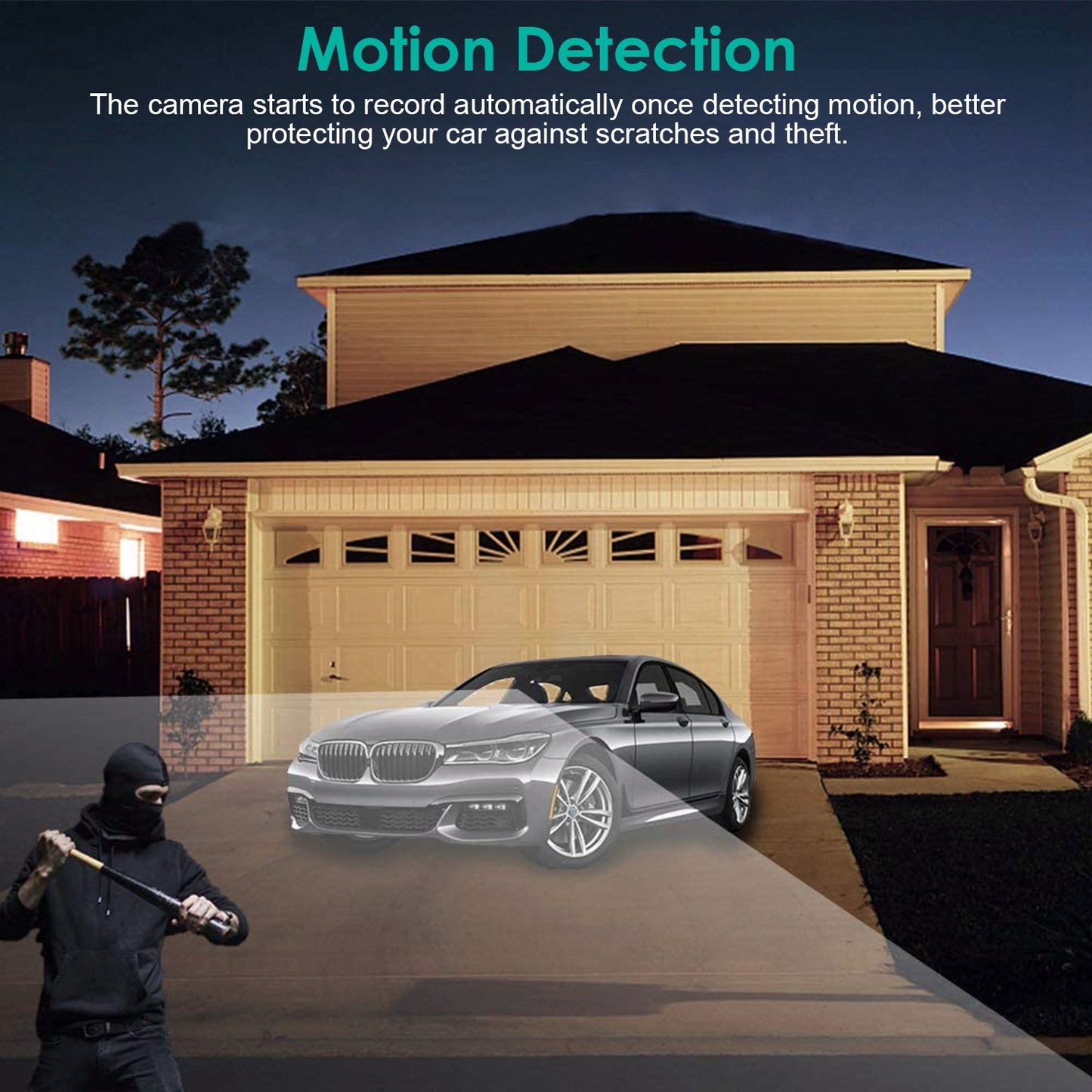 3-channel Car Camera With 32GB MMC Card - DropOnline.co