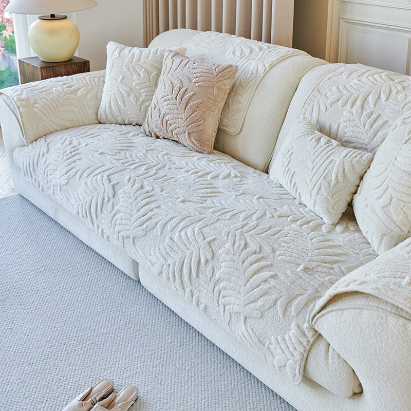 Sofa Cushion Thickened Short Plush Non-slip Cover Cover Cloth - DropOnline.co