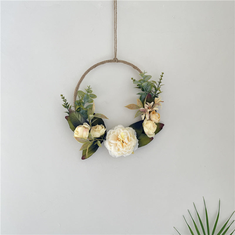 Wall Decor Room Wall Hanging Rose Garland - DropOnline.co