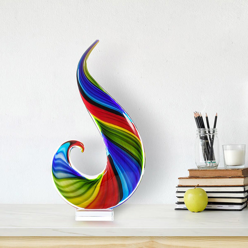 New Home Rainbow Glass Decoration - DropOnline.co