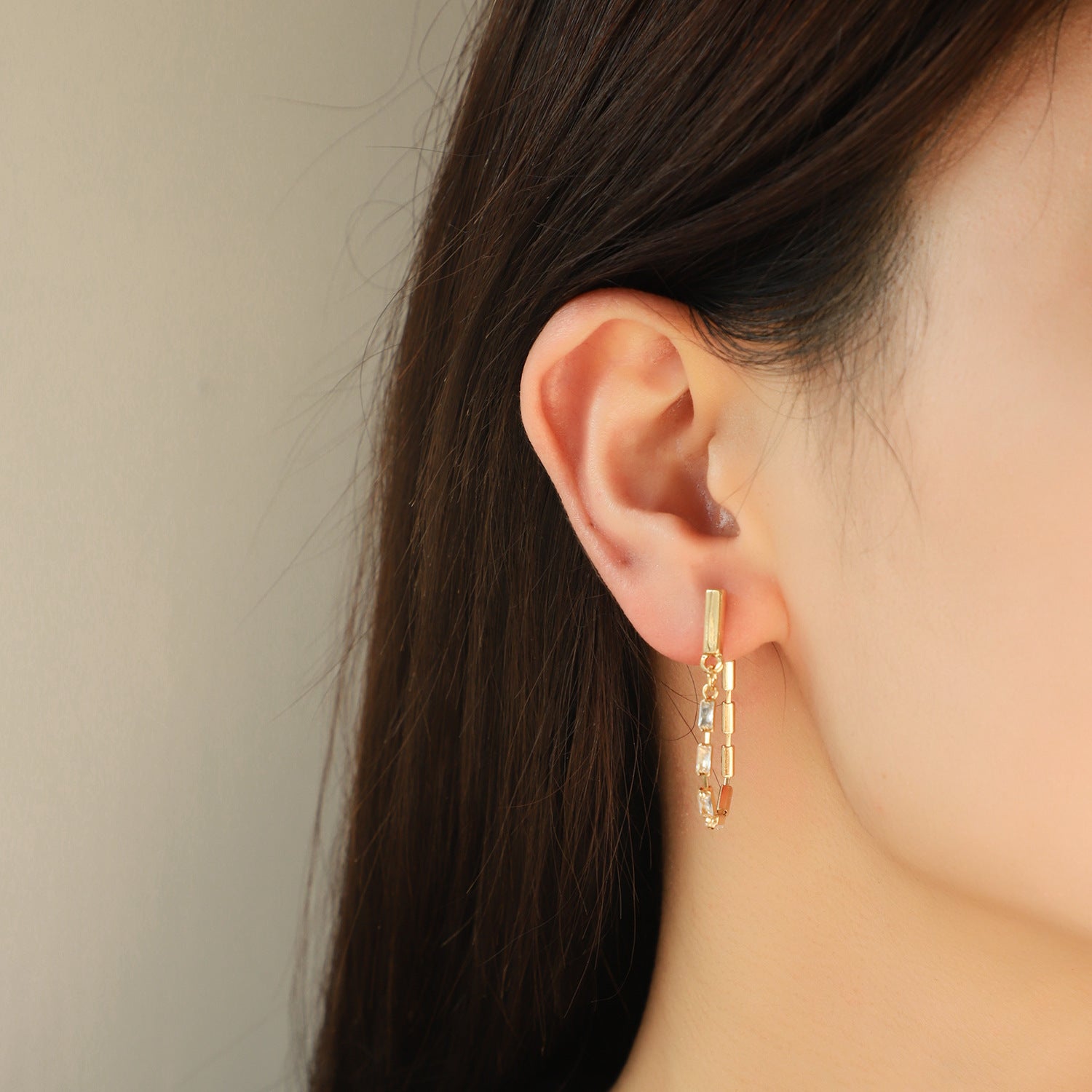 European And American Chain Like Flat Snake Twin Necklace Women's Classic Fashion - DropOnline.co