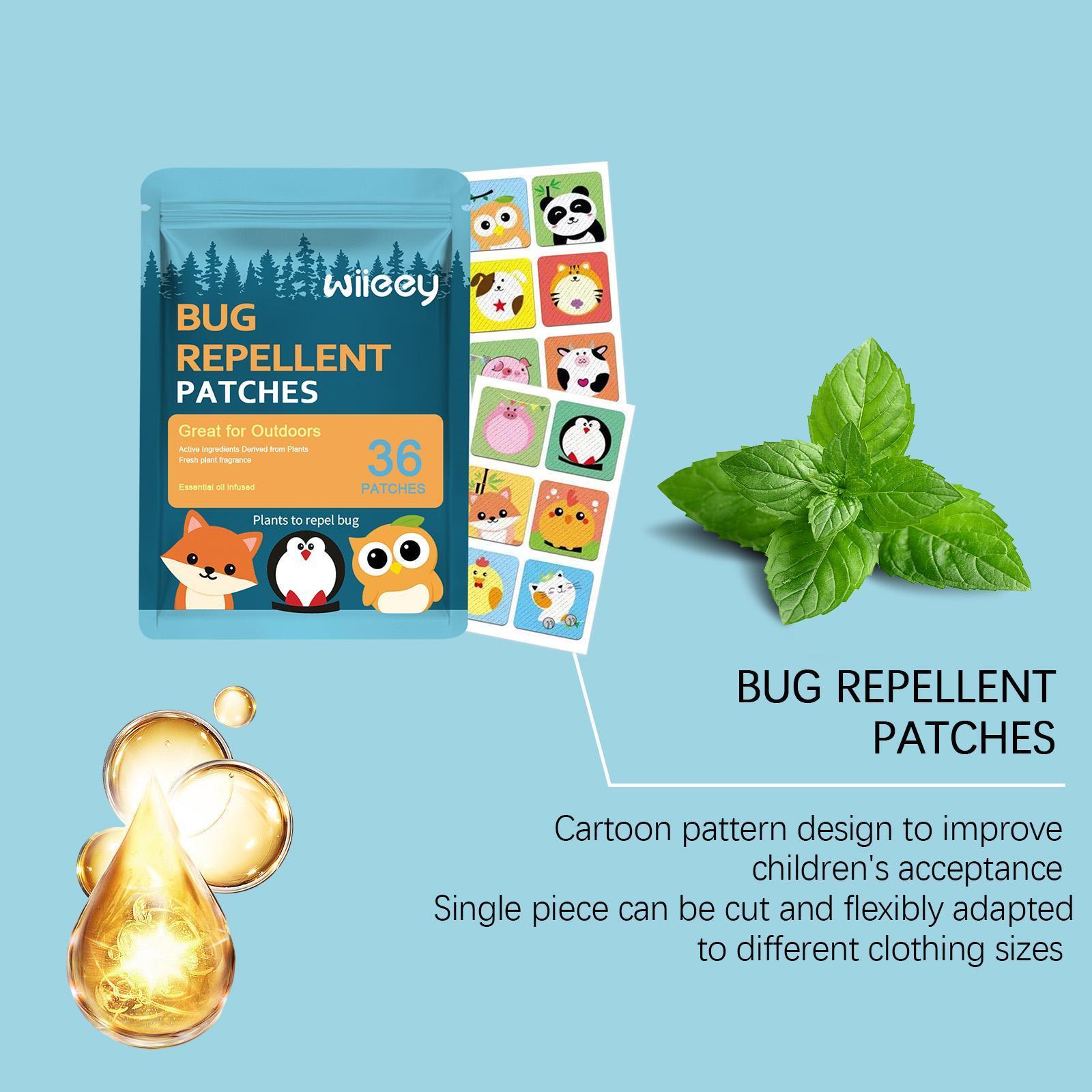 Gentle And Non-irritating Portable Mosquito Repellent Patch Suitable For Children And Adults - DropOnline.co
