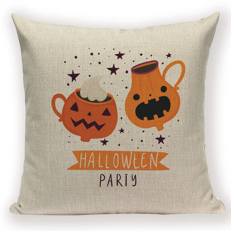 New Explosive Halloween Picture Cushion Cover - DropOnline.co