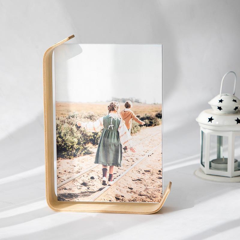 Acrylic Wooden Photo Frame Herbarium Display Frame Calendar DIY Frame Photo Frames For Wedding Party Picture Frame Photo Decor - DropOnline.co