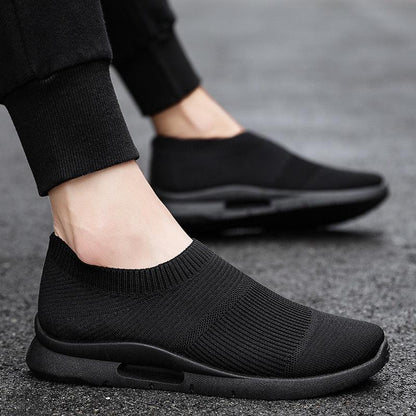 Mens Light Running Shoes Jogging Breathable Sneakers Slip Casual Couple Shoes Outdoor Walking Footwear Non-Slip Running Mesh Workout Casual Sports Shoes